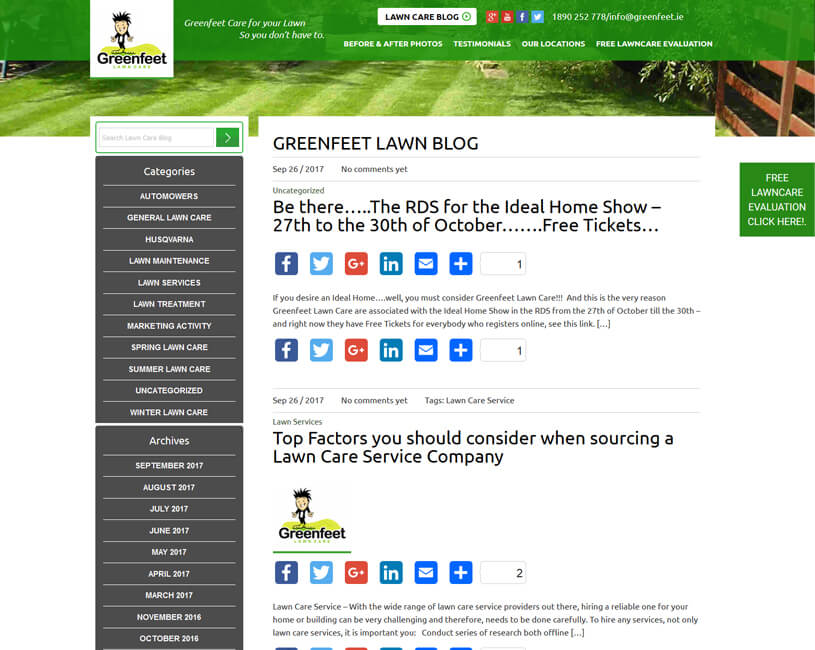 greenfeet blog