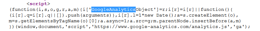 Google Analytics Code