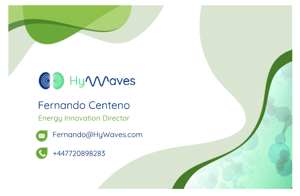 Hywaves Business Card Design from Digital Sales - Front