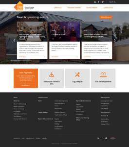 Tuath Housing - Homepage Second Draft