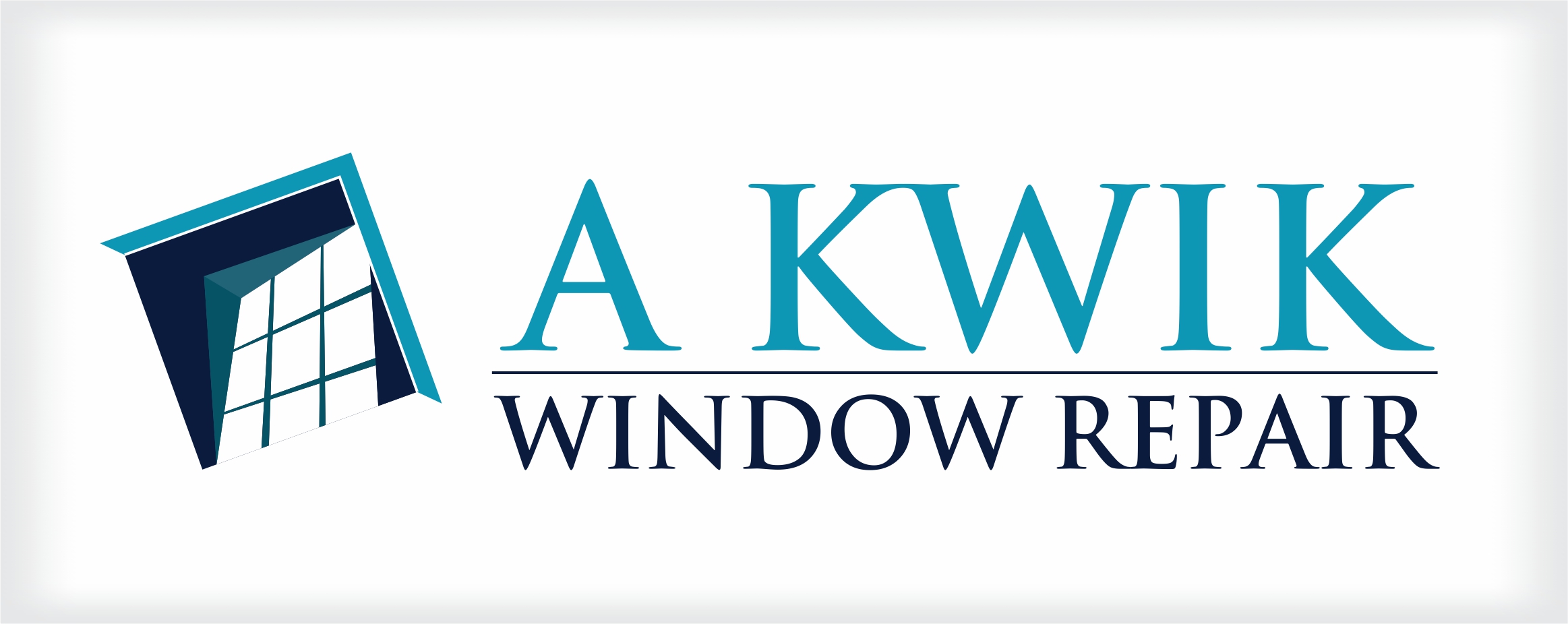 A KWIK Window Repair Logo