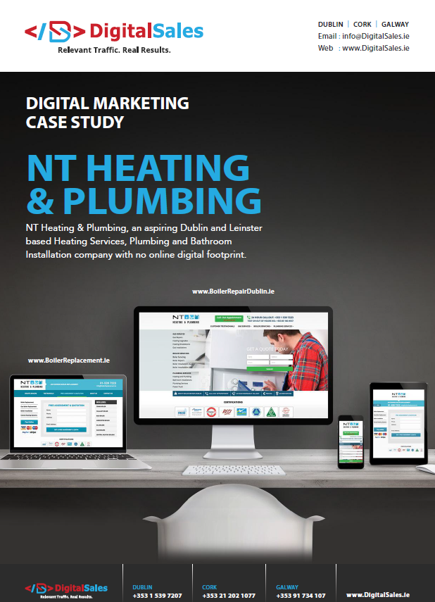 Digital Sales - Marketing Case Study - NT Heating & Plumbing