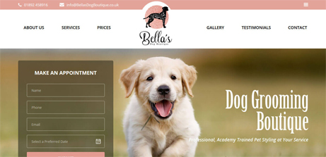 bellas dog boutique