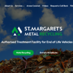 Our latest Webside Design Project has just gone live...ST. MARGARETS METAL RECYCLING St Margarets Website Design